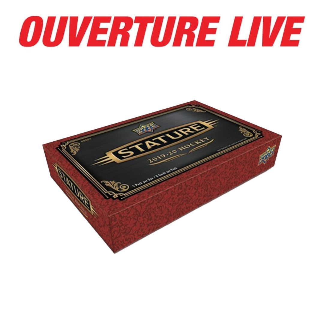 2019-20 Upper Deck Stature Hockey Hobby Box