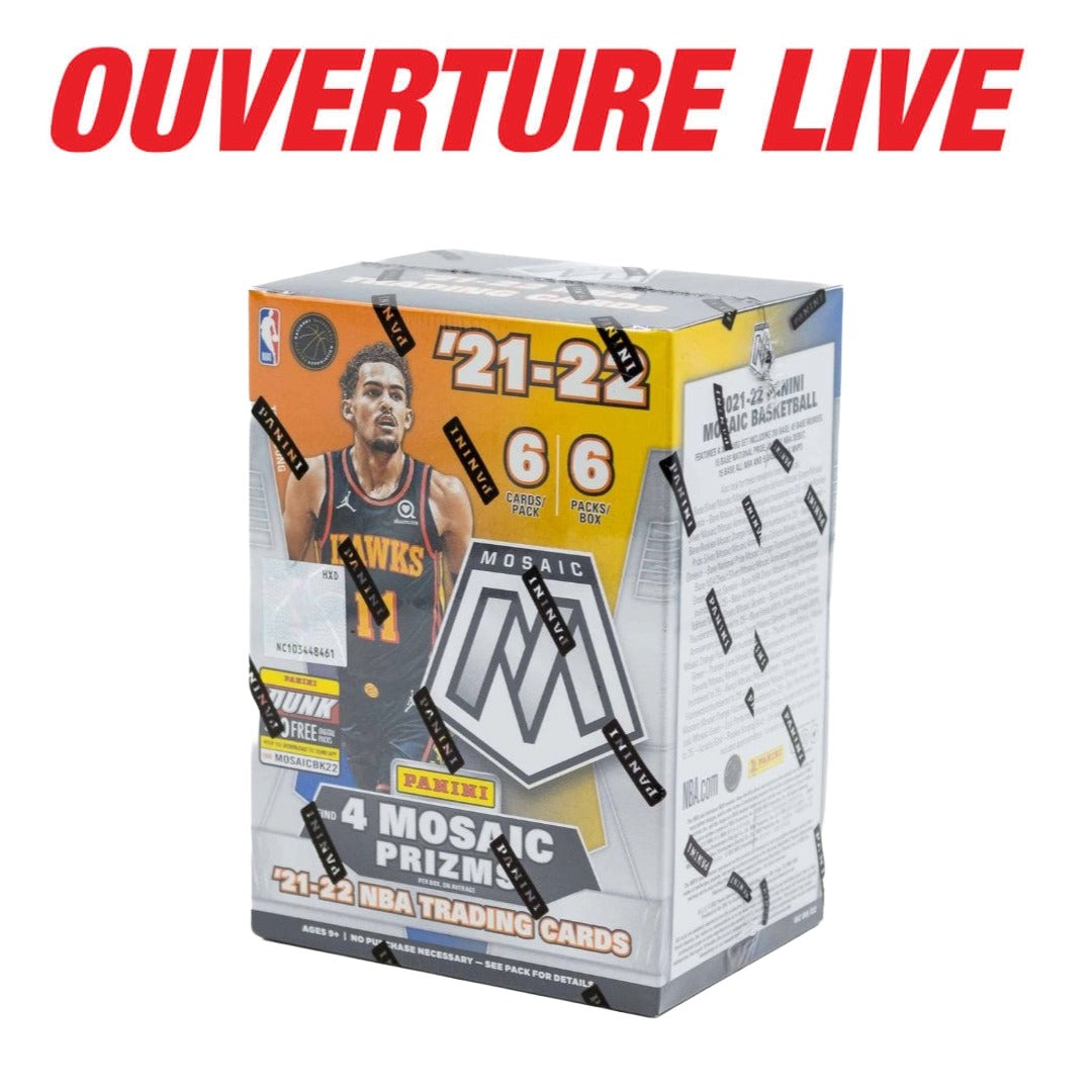 2021-22 Panini Mosaic Basketball Blaster Box