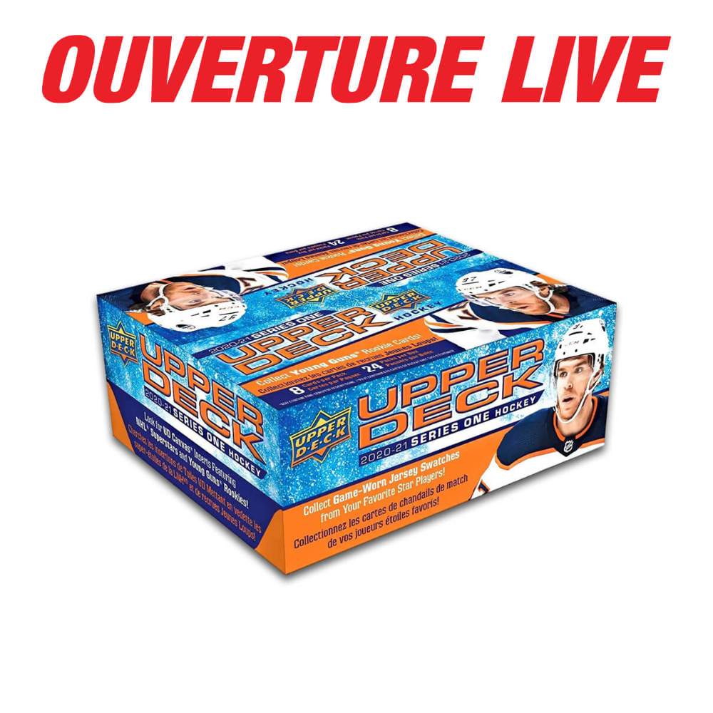 2020-21 Upper Deck Series 1 Hockey Retail Box