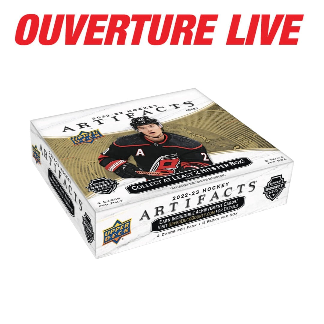 2022-23 Upper Deck Artifacts Hockey Hobby Box