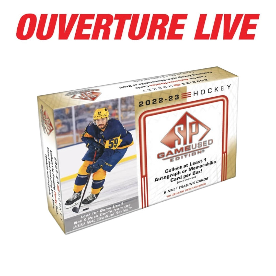 2022-23 Upper Deck SP Game Used Hockey Hobby Box
