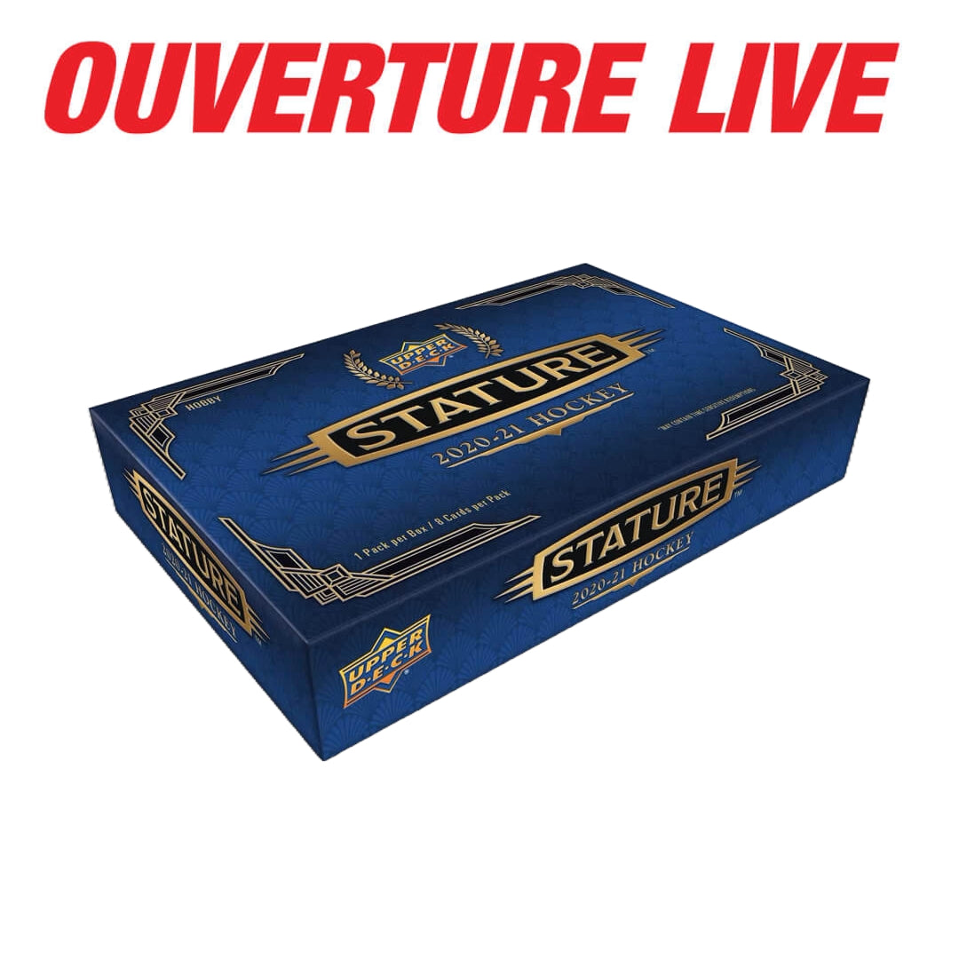 2020-21 Upper Deck Stature Hockey Hobby Box
