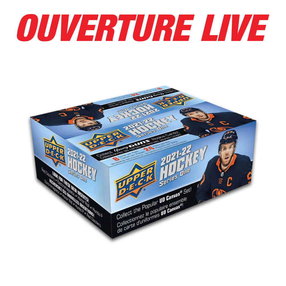 2021-22 Upper Deck Series 1 Hockey Retail Box