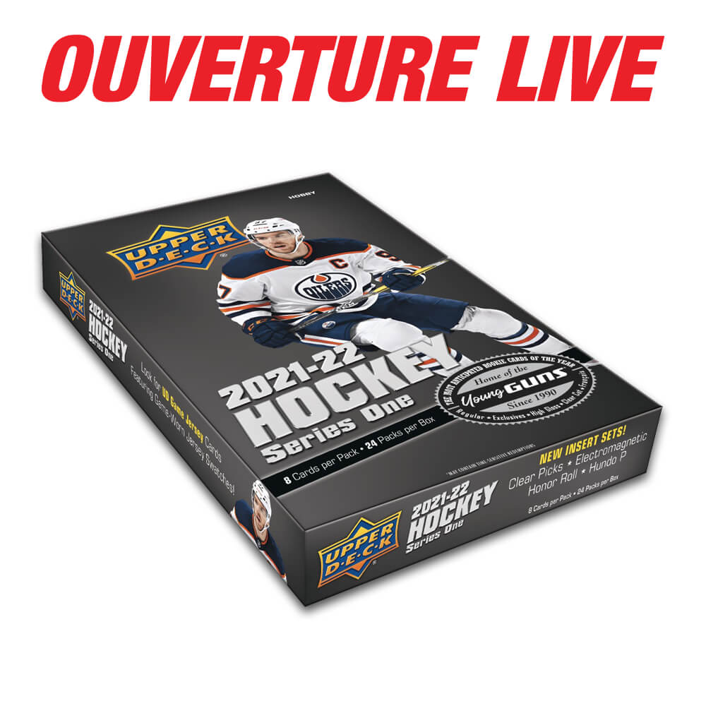 2021-22 Upper Deck Series 1 Hobby Box