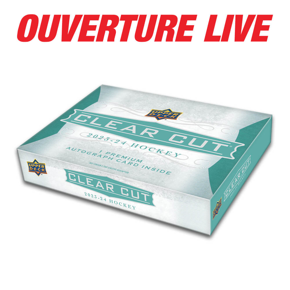 2023-24 Upper Deck Clear Cut Hobby Box
