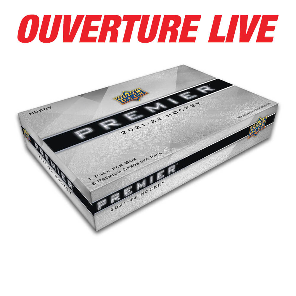 2021-22 Upper Deck Premier Hockey Hobby Box