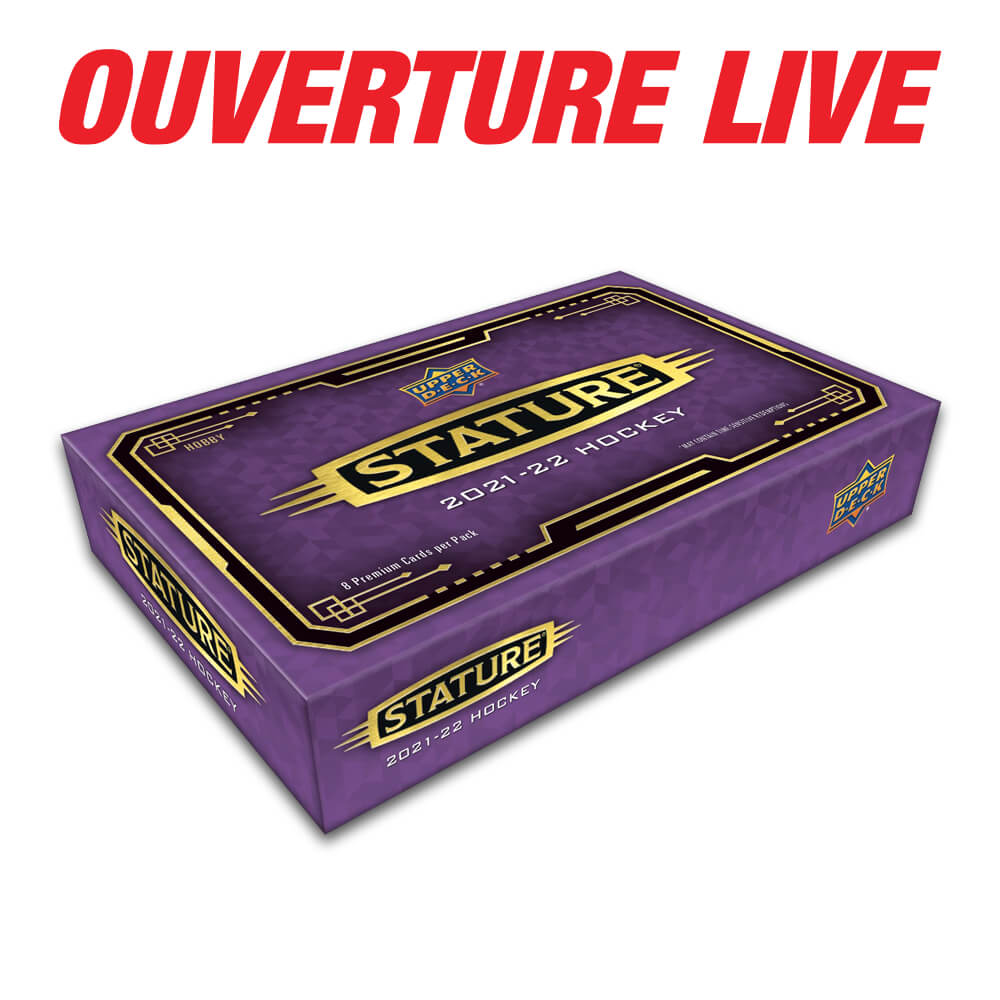 2021-22 Upper Deck Stature Hockey Hobby Box
