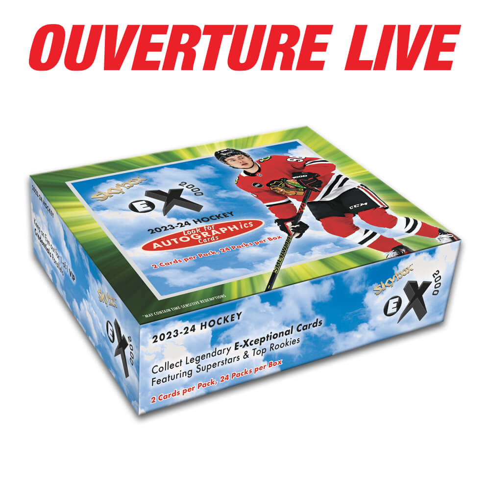 2023-24 Upper Deck E-X 2000 Hockey Hobby Box