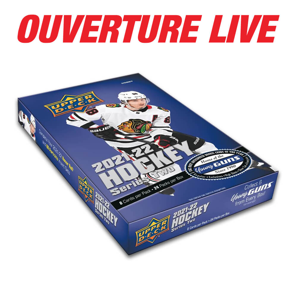 2021-22 Upper Deck Series 2 Hobby Box