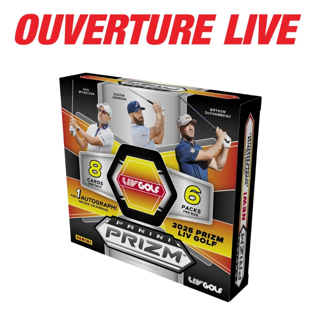 2025 Panini Prizm LIV Golf Hobby Box