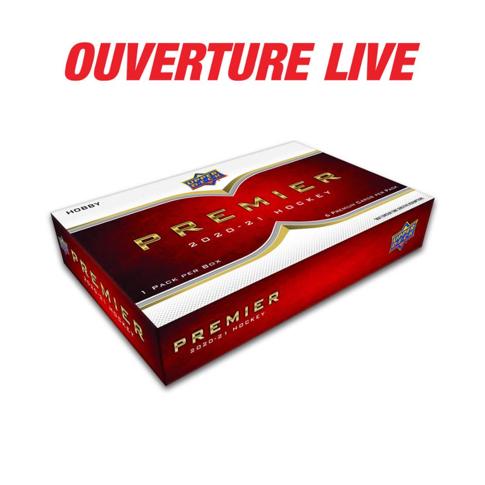 2020-21 Upper Deck Premier Hockey Hobby Box