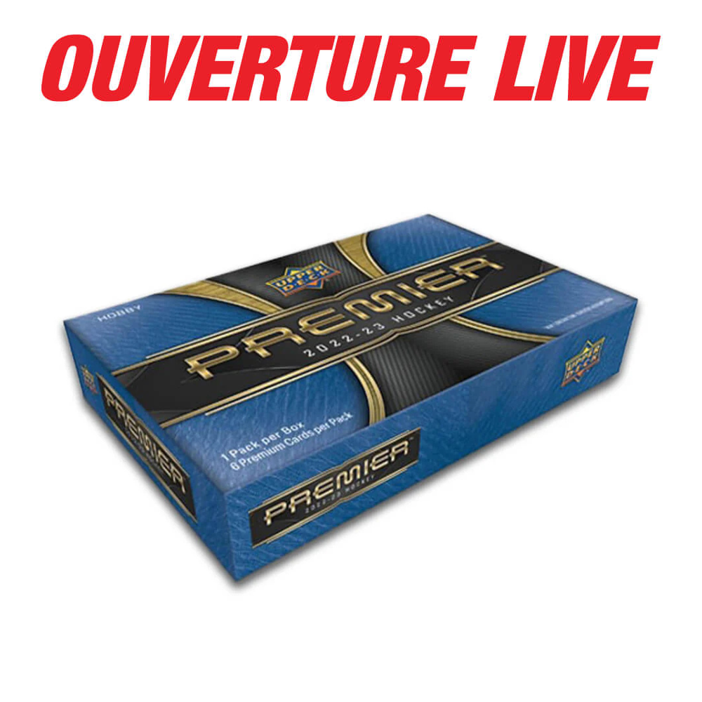 2022-23 Upper Deck Premier Hockey Hobby Box