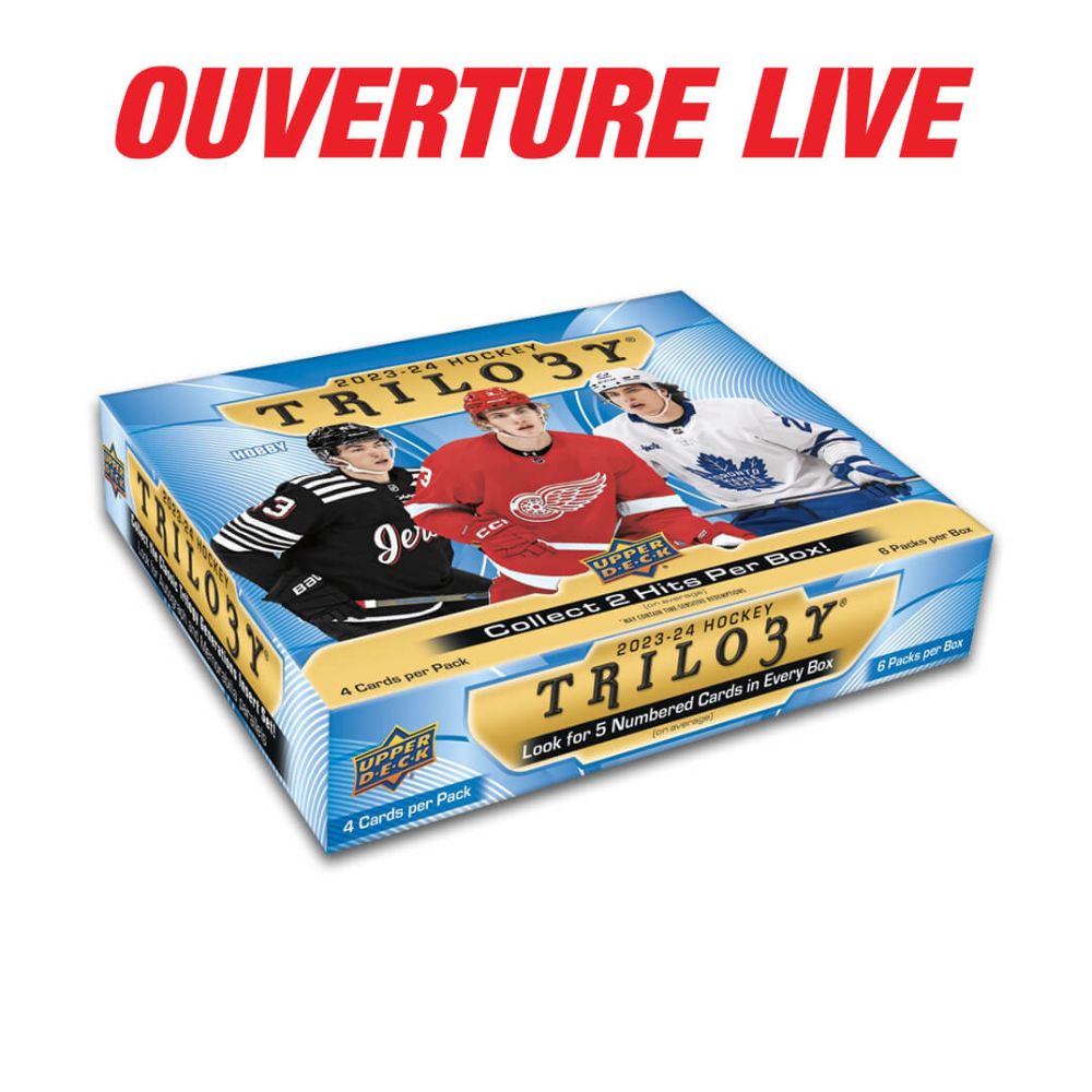 2023-24 Upper Deck Trilogy Hobby Box