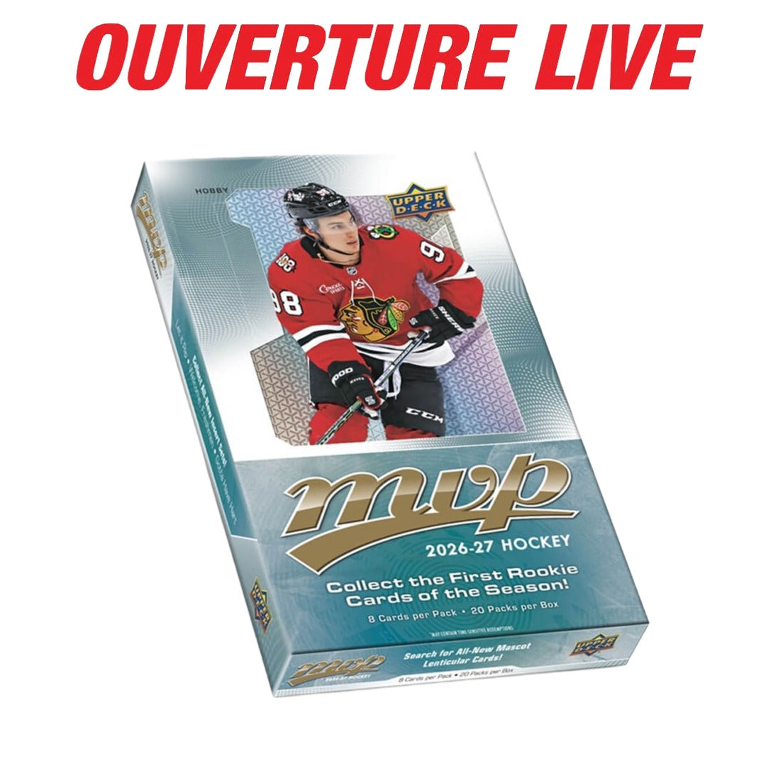 2026-27 Upper Deck MVP Hobby Box