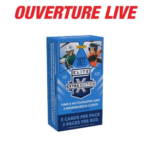 2022 Panini Elite Extra Edition Baseball Hobby Box