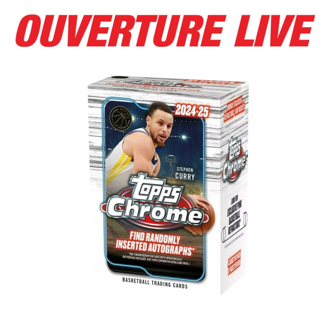 2024-25 Topps Chrome Basketball Value Box