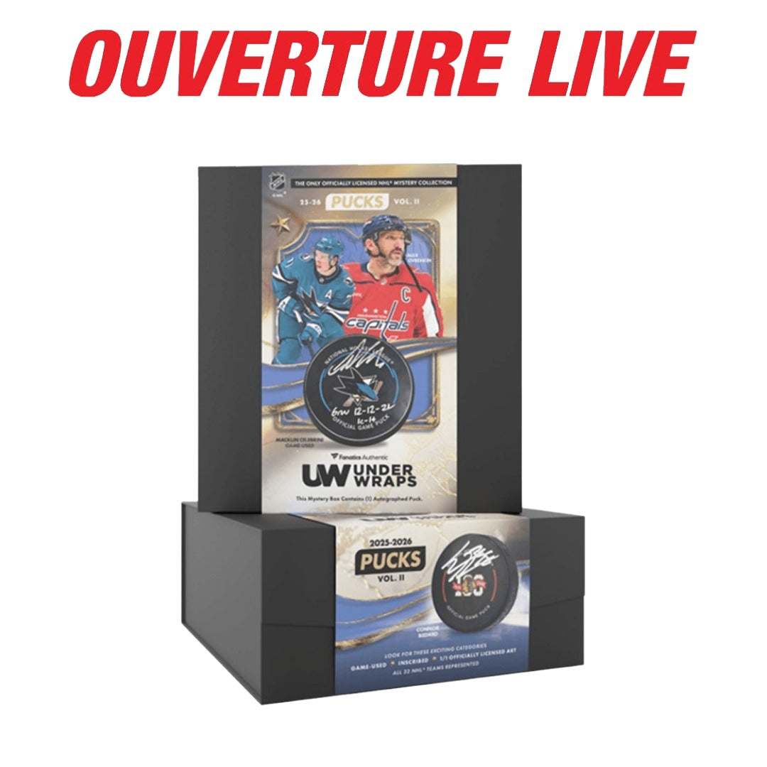 2025-26 Fanatics Under Wraps Puck Hockey Volume 2