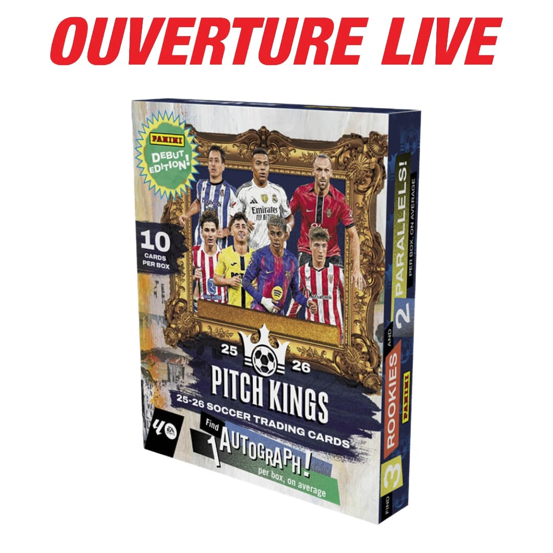 2025-26 Panini Pitch Kings Soccer International Hobby Box