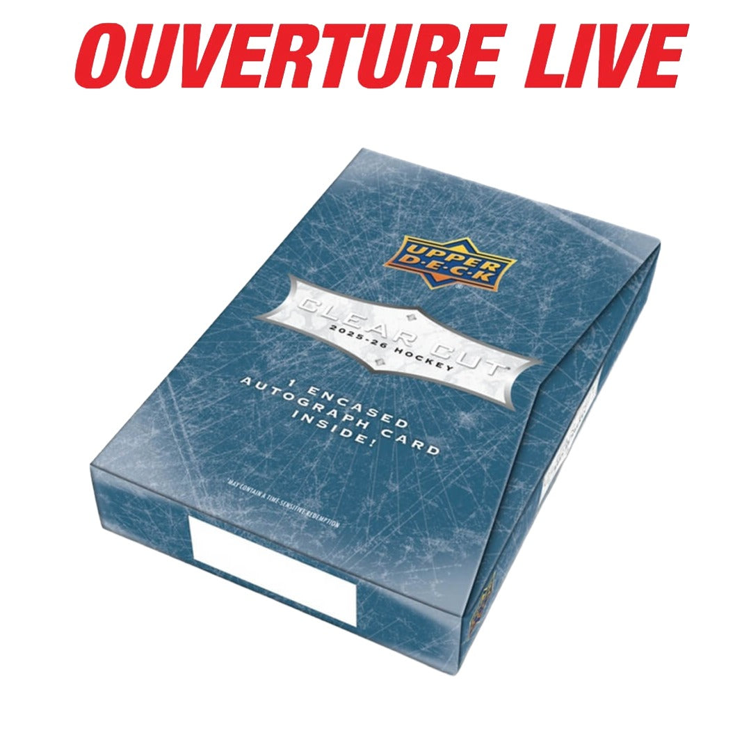 2025-26 Upper Deck Clear Cut Hobby Box