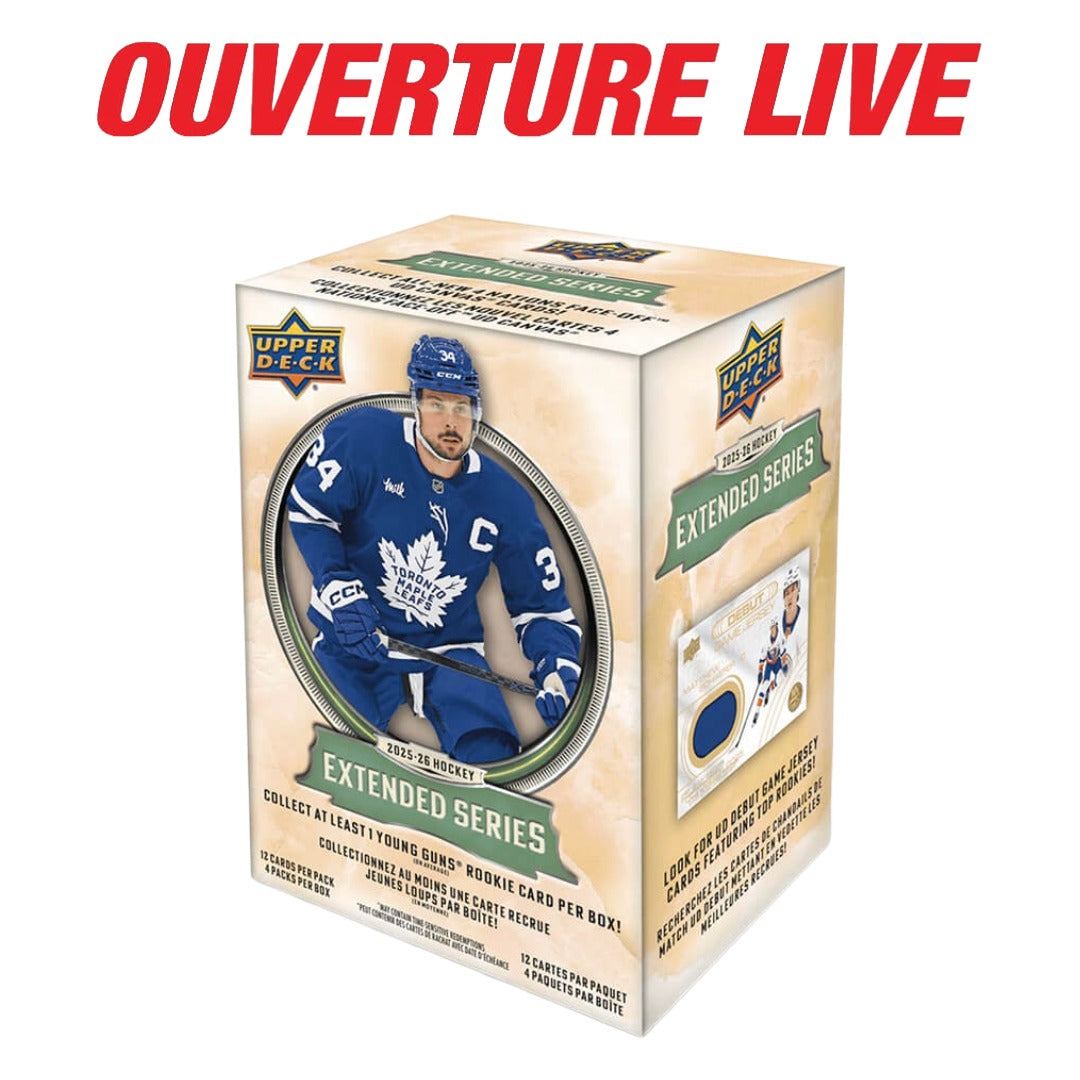 2025-26 Upper Deck Extended Series Blaster Box