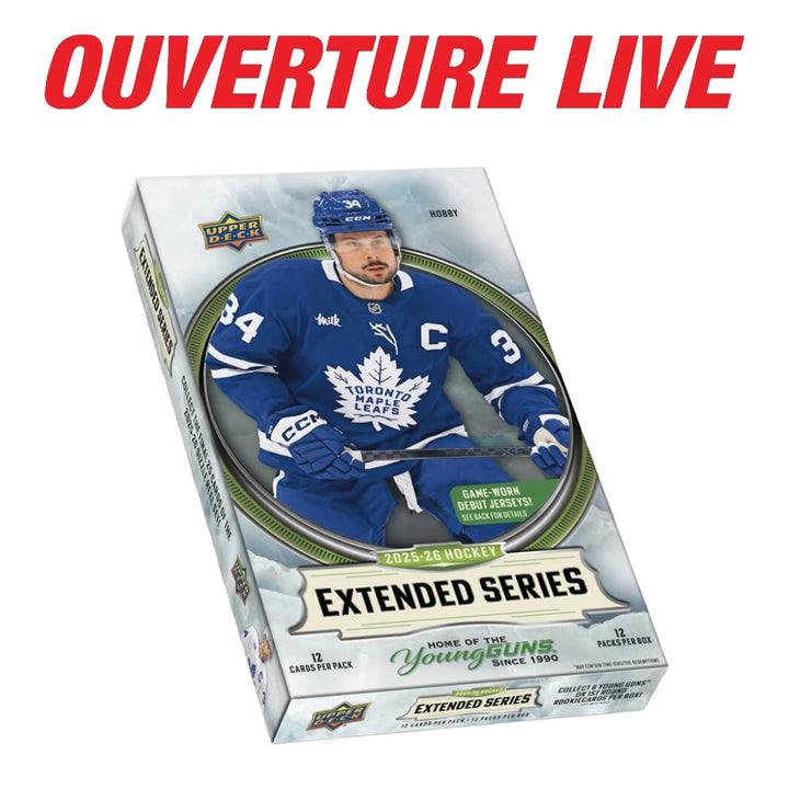 2025-26 Upper Deck Extended Series Hobby Box