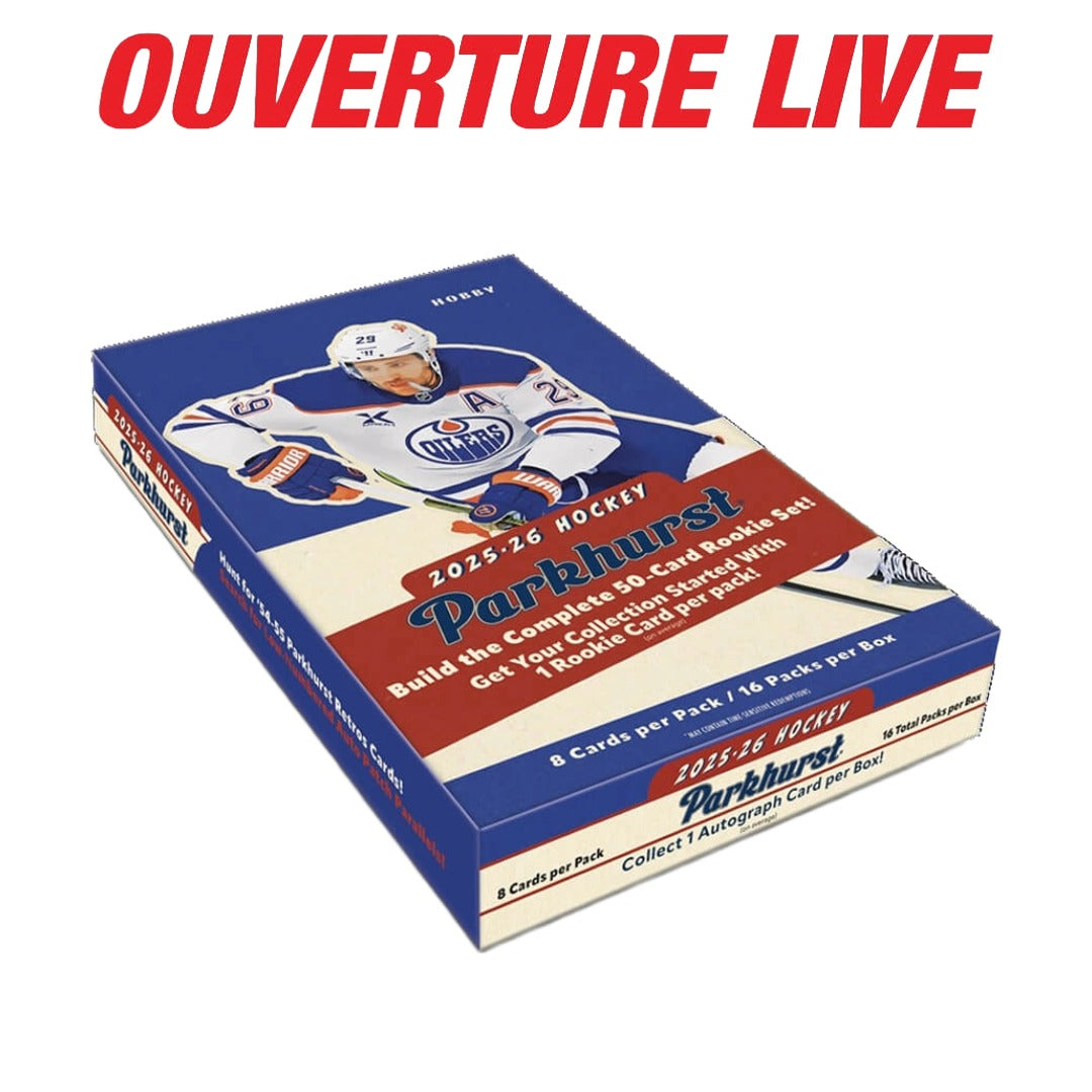 2025-26 Upper Deck Parkhurst Hobby Box