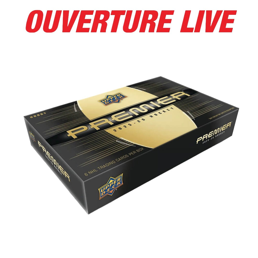 2025-26 Upper Deck Premier Hockey Hobby Box