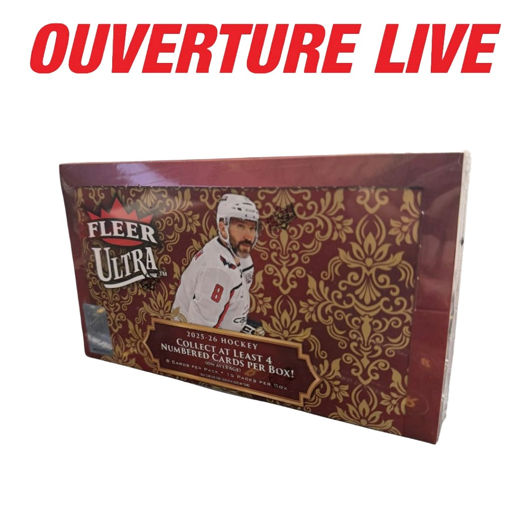2025-26 Upper Deck Fleer Ultra Hockey Hobby Box