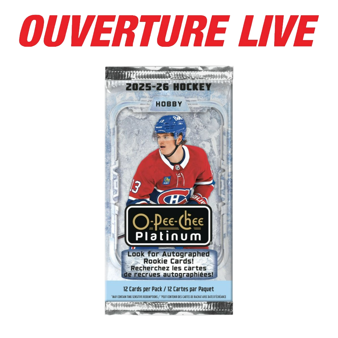 2025-26 Upper Deck O-Pee-Chee Platinum Hockey Hobby Box