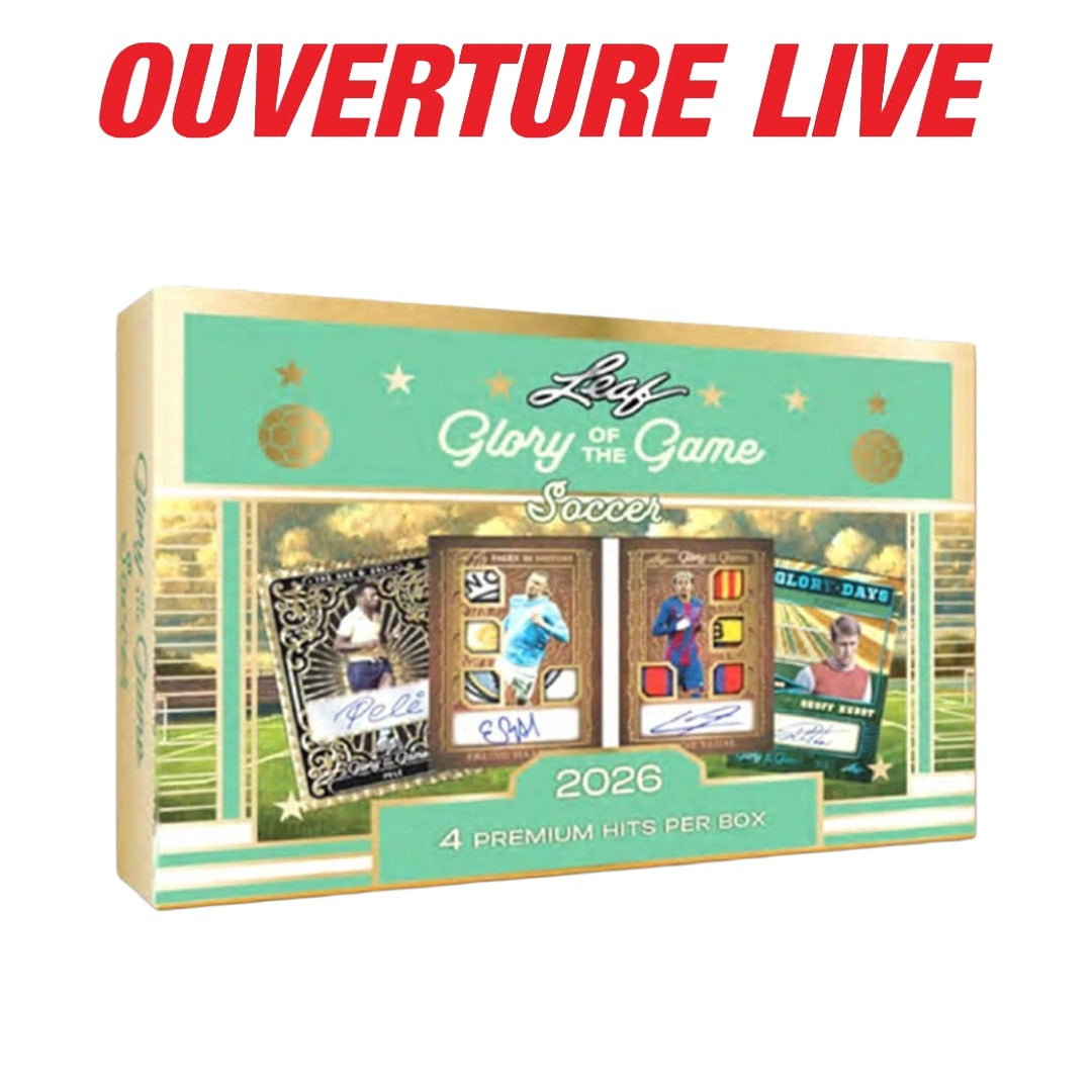 2026 Leaf Glory of the Game Soccer Hobby Box