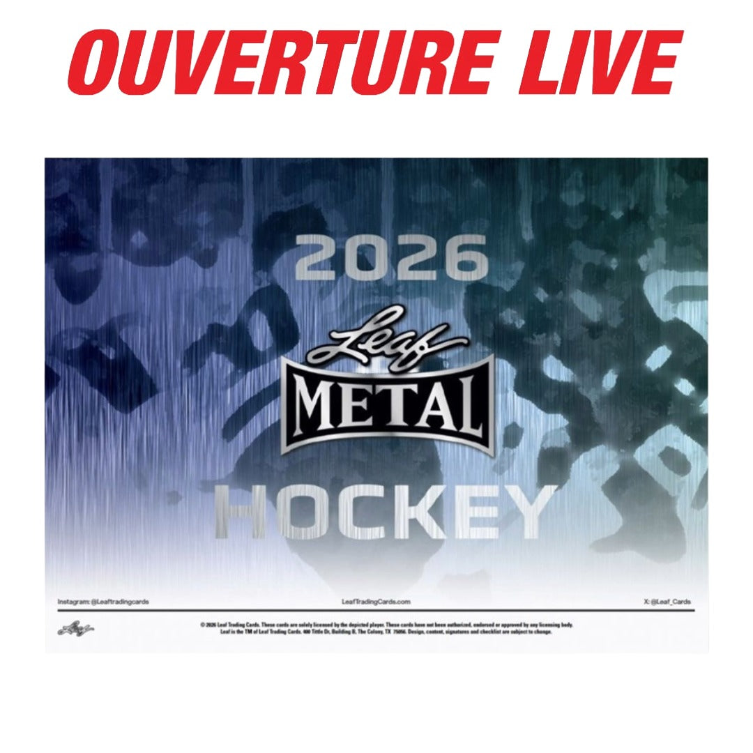 2025-26 Leaf Metal Hockey Hobby Box