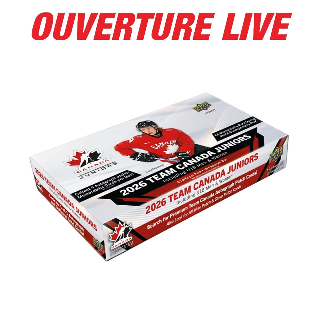 2026 Upper Deck Team Canada Juniors Hockey Hobby Box