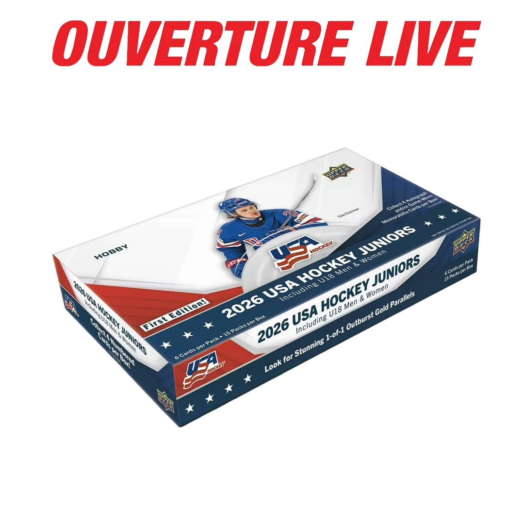 2026 Upper Deck Team USA Juniors Hockey Hobby Box