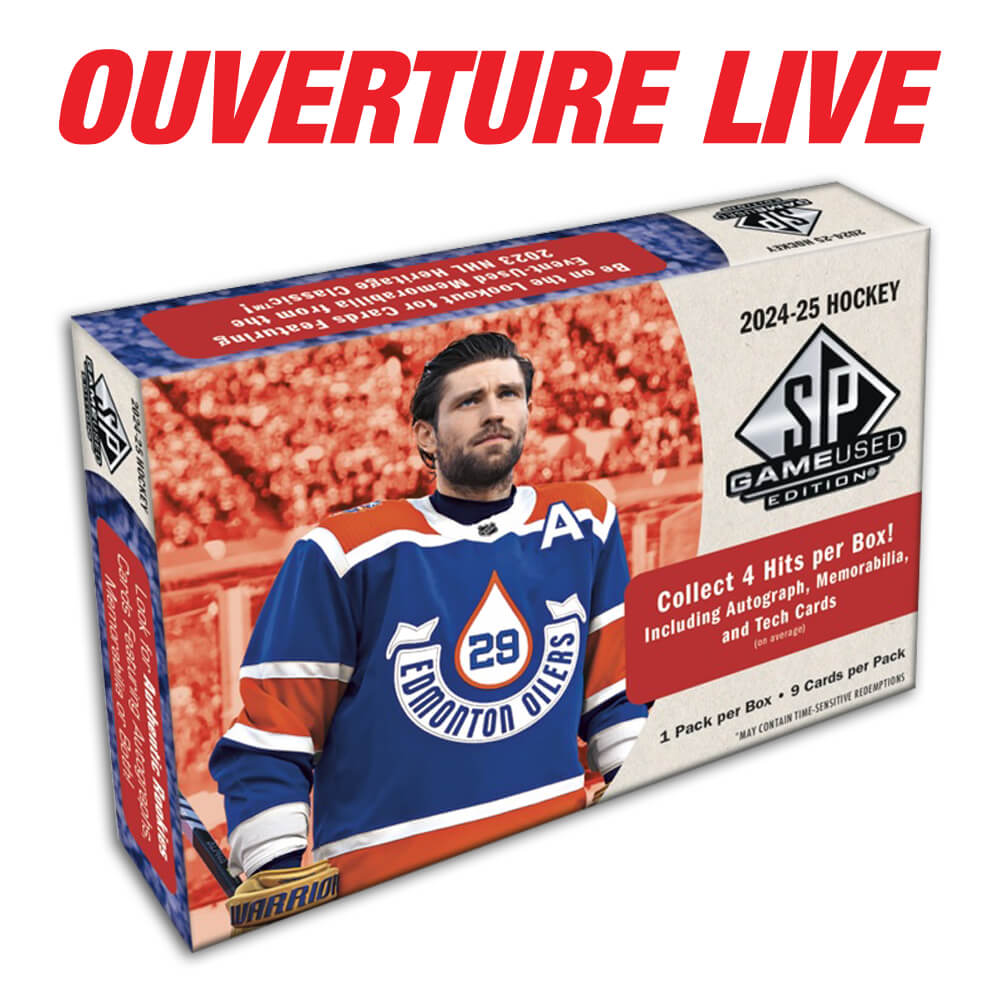 2024-25 Upper Deck SP Game Used Hobby Box