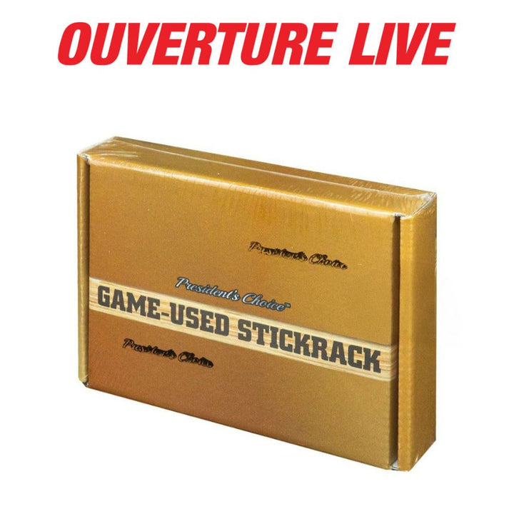 2020-21 President's Choice Game Used Stickrack Hockey Hobby Box
