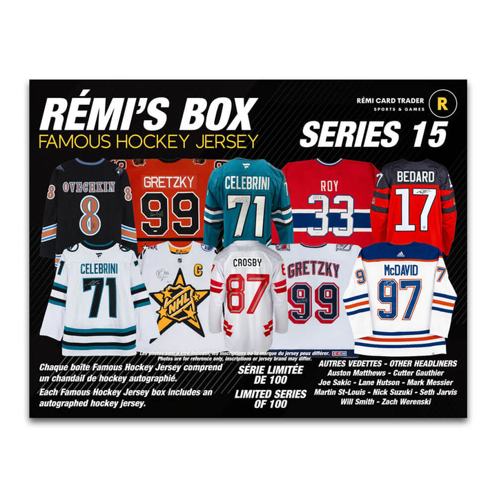 Rémi's Box Famous Hockey Jersey Series 15