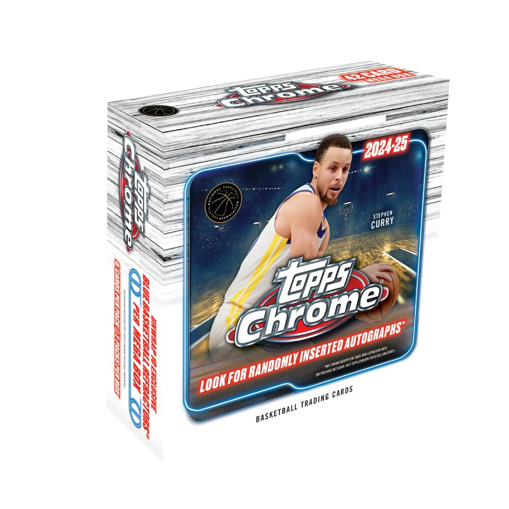 2024-25 Topps Chrome Basketball Mega Box