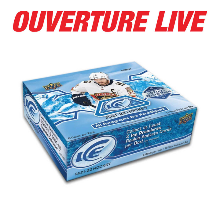 2021-22 Upper Deck Ice Hockey Hobby Box